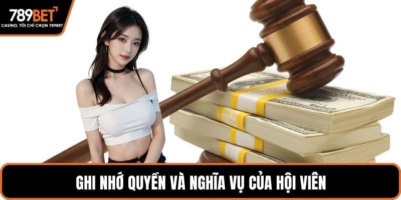 Ghi nhớ quyền và nghĩa vụ của hội viên