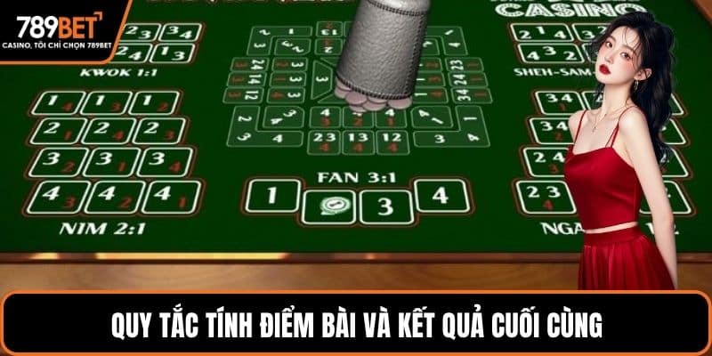 Quy tắc tính điểm bài và kết quả cuối cùng